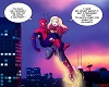 Danvers saves Spiderman