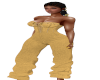 TEF GOLD JUMPSUIT