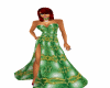 green christmas gown