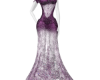 Purple Sheer Gown