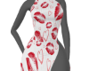 Kiss Print High Slit
