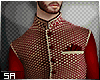 SA: Red Kurta Set