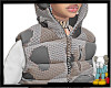 Stem| puff hoodie