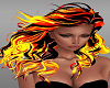 Animated FLAME HAIR