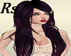*R's>Fabrie Black Purple