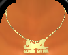 Bad Girl Gold necklace