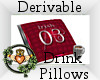 ~QI~ DRV Drink Pillows