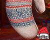 Christmas Blue Glove