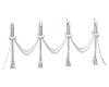 White Wed CandleStand