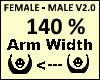Arm Scaler 140% V2.0