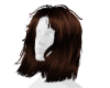 Brown Curtained Wolf Cut