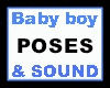 Baby poses & sound /Boy