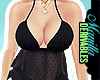 ! Black Babydoll Top