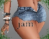j*Ripped skirt jean