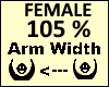 Arm Scaler 105%