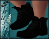 ".Trance Boots."Black X