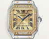 SANTOS DIAMOND WATCH