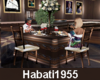 HB Table with food
