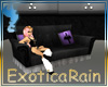 (E)Lavish Me Sofa:Purple