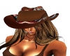  brown cowgirl hat