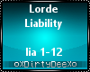Lorde: Liability