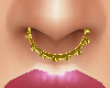Gold Nose Piercing