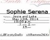 Sophie Birth Certif