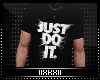 JustDoIt Black Tshirt v2