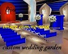 royal blue dream wedding