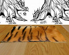 [A] tiger elegant rug