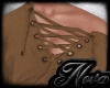 Coffee Rayda Tied Top