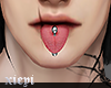 . hd pierced tongue