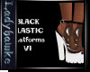 [LH]BLACK PLASTIC PLATS