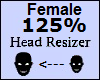 Head Scaler 125% Female