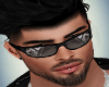 M) Black Glasses
