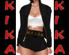 Jacket+Shorts Black RL