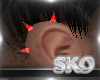 *SK*SPIKE EARINGS (M)