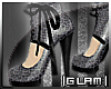 |GLAM| Gray smexy shoes