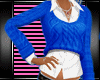 ~CK~ Sexy Blue Sweater