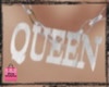 {S}Queen Silver Necklace