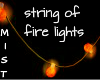 ! STRING OF FIRE LIGHTS