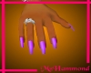 *MzH-Diva Nails Purple