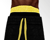 Pants Black-Yellow