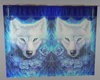 Blue Wolf Curtains