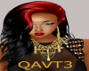 QAVT3 Shamika Black Red