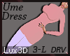 𝓛3D *Ume Dress 3L