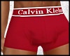 B| CK Underwear Red