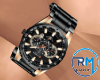 R.relogio unsx luxo blck
