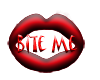 {P}Lips Bite Me Sticker