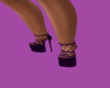 Purple Lace Shoes